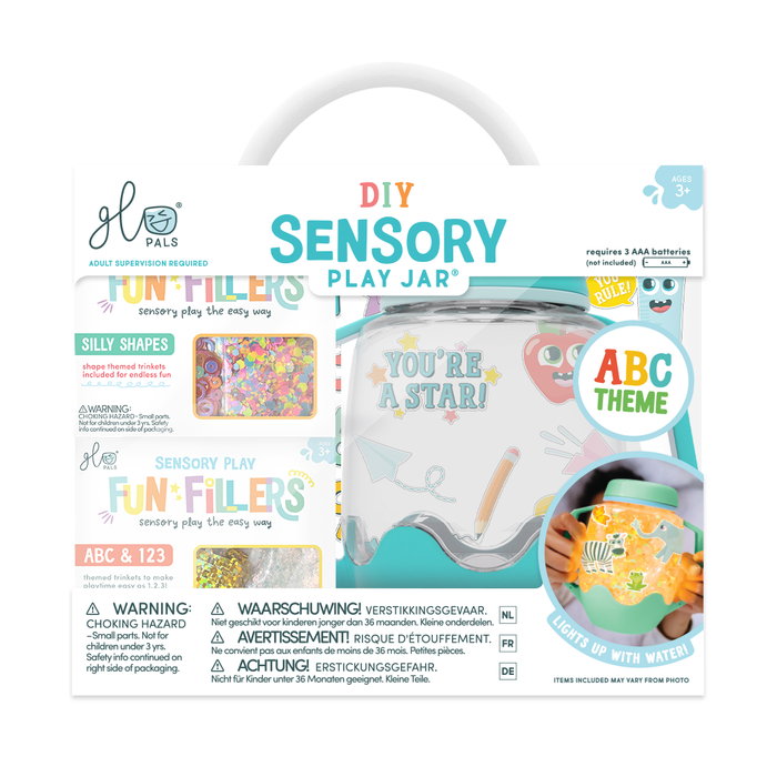 DIY Sensory Jar Gift Set- ABC