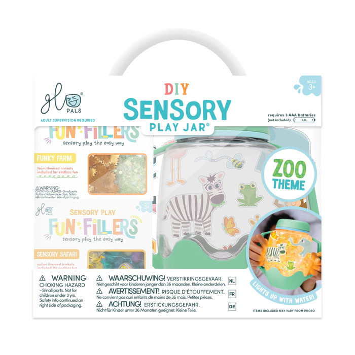 DIY Sensory Jar Gift Set- Zoo