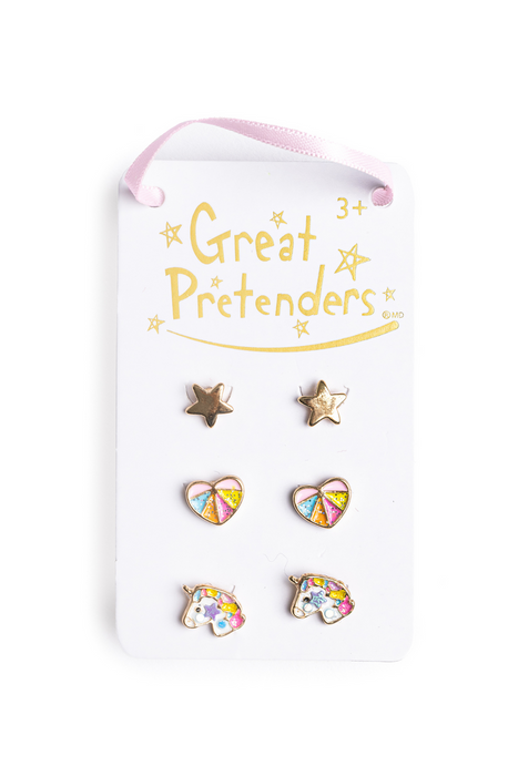 Boutique Cheerful Studded Earrings Set