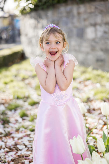 Light Pink Princess Party Dress 3/4