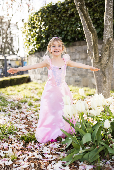 Light Pink Princess Party Dress 3/4