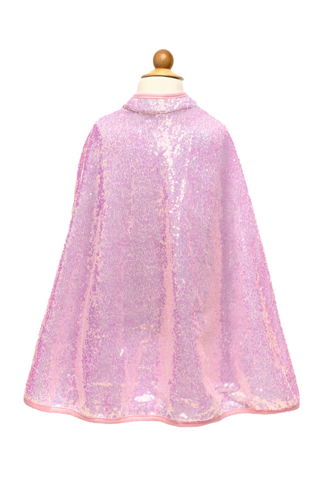 Pink Sequins Cape 3-4