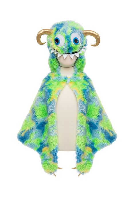 Swampy the Monster Cape (Green/Blue)