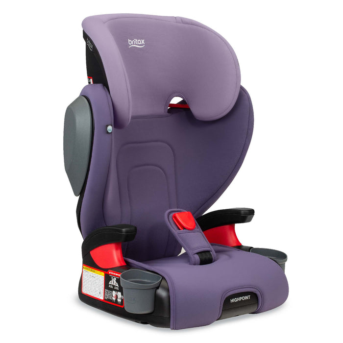 Britax Highpoint Backless Belt-Positioning Booster Seat (Purple Ombre)