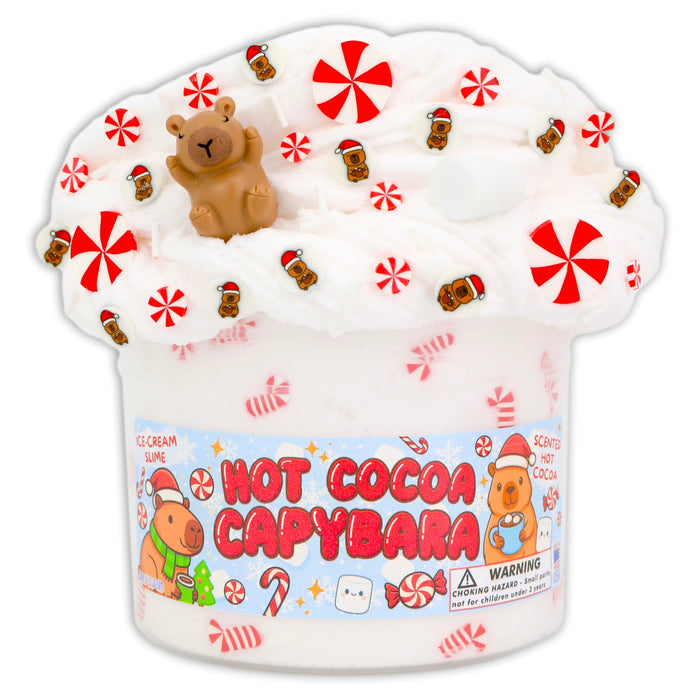 Hot Cocoa Capybara Dope Slime