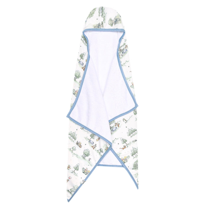 Big Kid Hooded Towel- Hundred Acre Wood