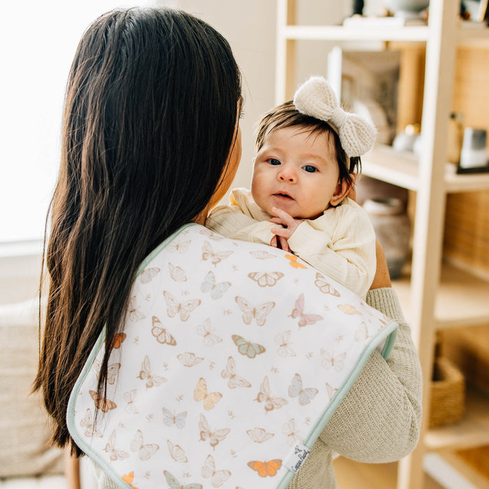 Burp Cloth 3pk- Flora