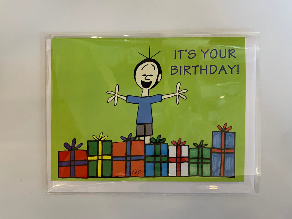 Greeting Card Birthday Boy