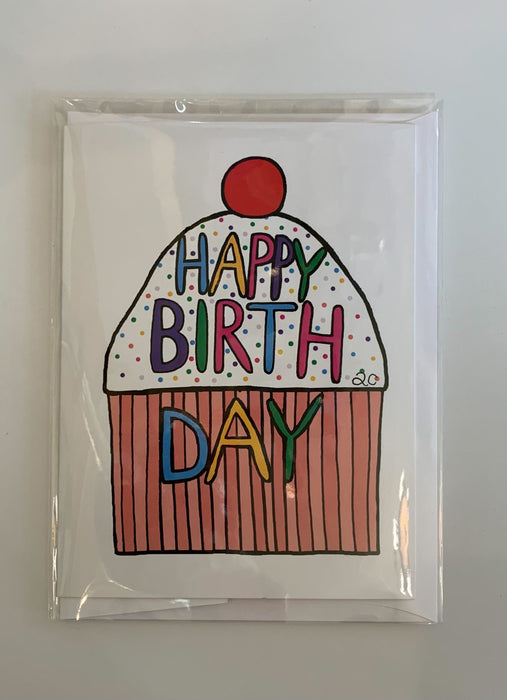 Greeting Card Birthday Cupcake