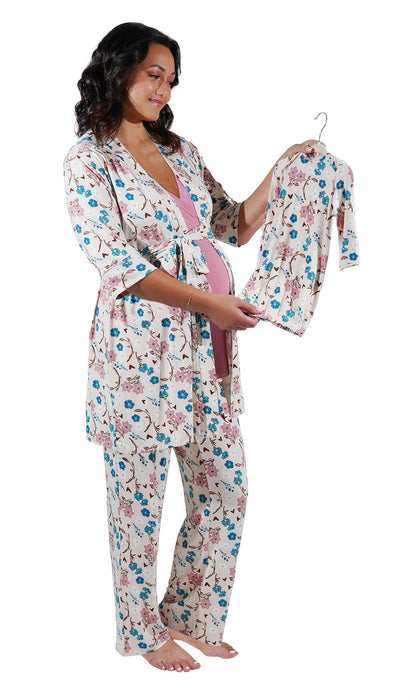 Magnolia 5 Piece Pajama Set
