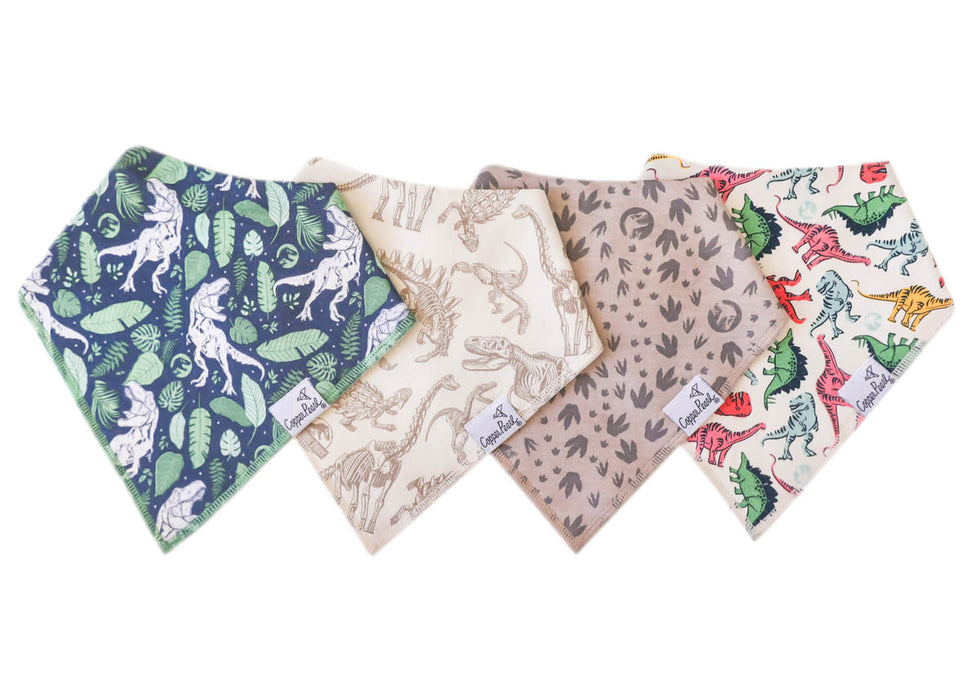 Bandana Bib 4pk- Jurassic Park