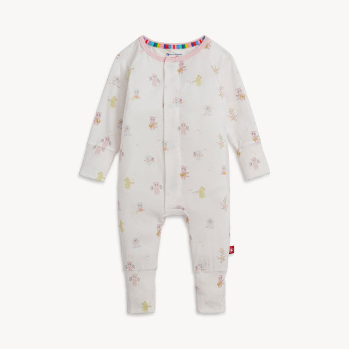 Pink Baby Beats Magnetic Coverall