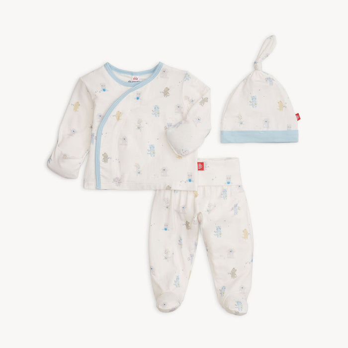 Blue Baby Beats Magnetic Kimono