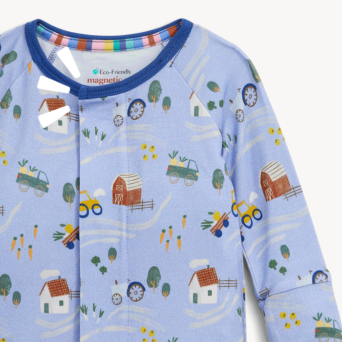Farm to Cradle Modal Magnetic Convertible Coverall