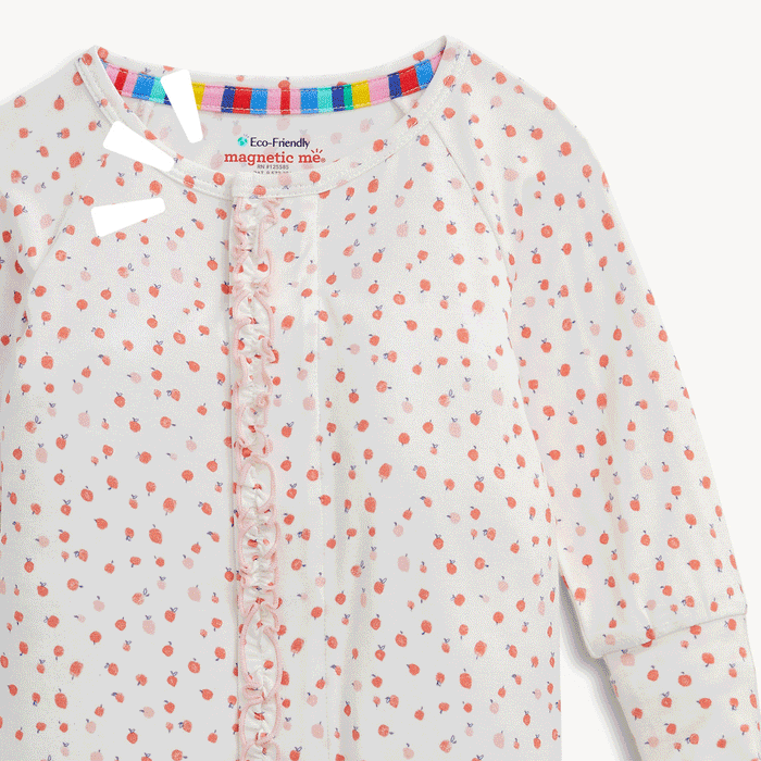 Apple Blossom Modal Magnetic Convertible Coverall