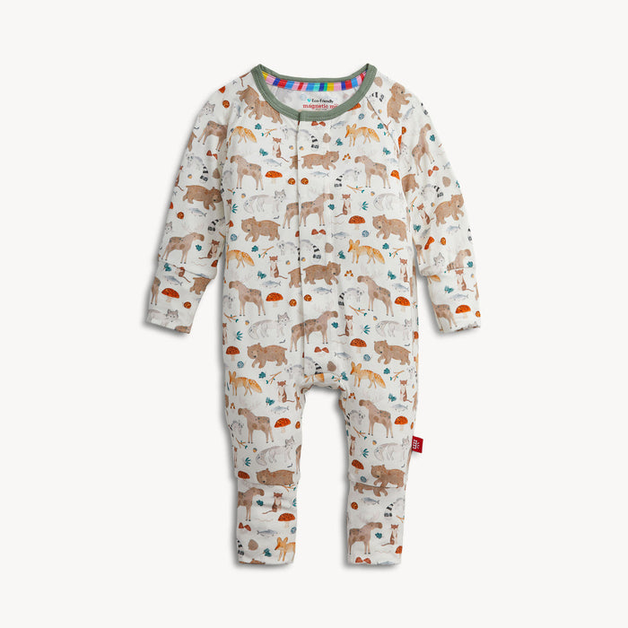Wonderful Wildlife Modal Magnetic Convertible Coverall
