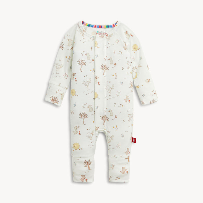 Bedtime Rhymes Modal Magnetic Convertible Coverall