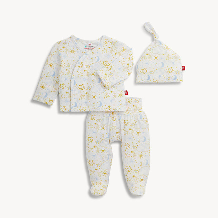 Star Signs Blue Magnetic Kimono Set