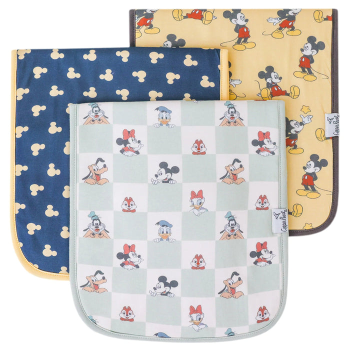 Burp Cloth 3pk- Mickey Mouse and Friends