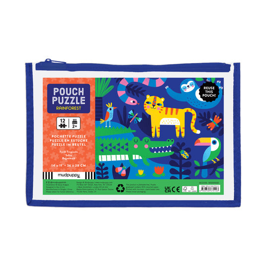 Rainforest 12pc Pouch Puzzle