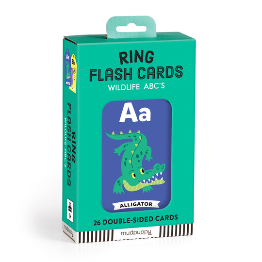 Wildlife ABCs Ring Flashcards