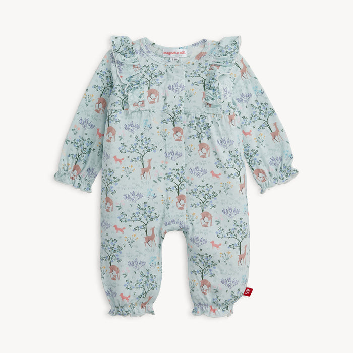 Love You Deerly Magnetic Ruffle Romper