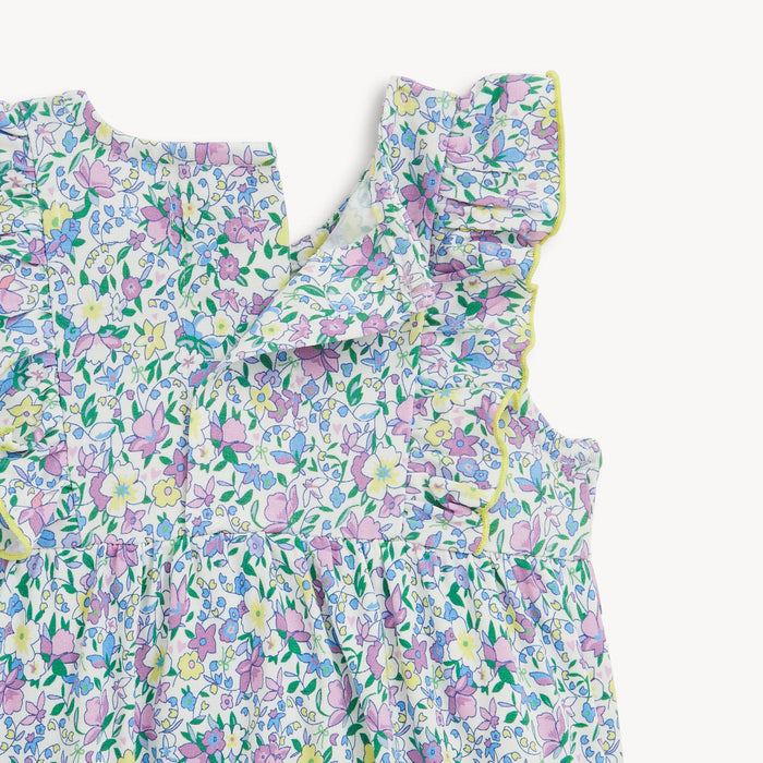 Lavinia Modal Magnetic Ruffle Bubble Romper