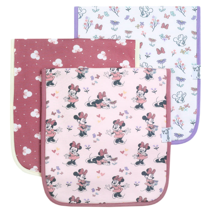 Burp Cloth 3pk- Minnie Mouse