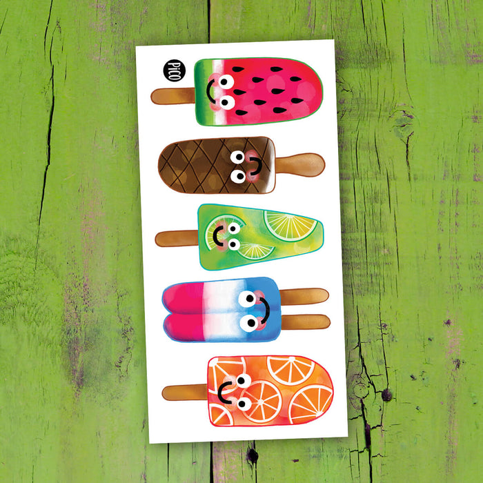 Temporary Tattoos- Colorful Pops