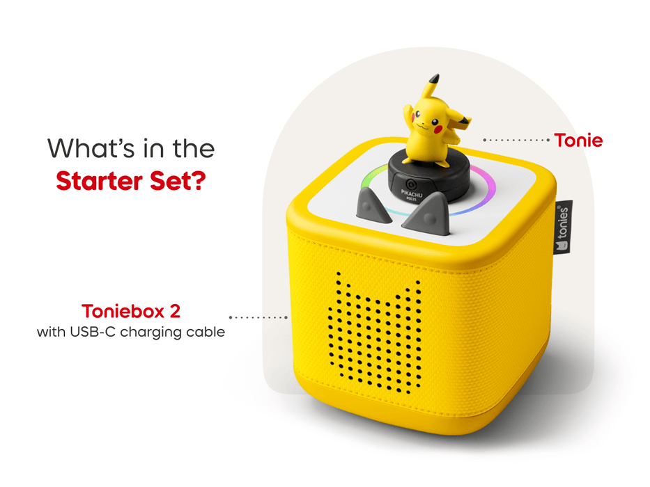 Toniebox 2 Starter Set - Lightning Yellow Pikachu