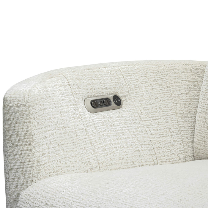 Parker House Radius Plus Swivel Glider Recliner with Power Tilt Headrest