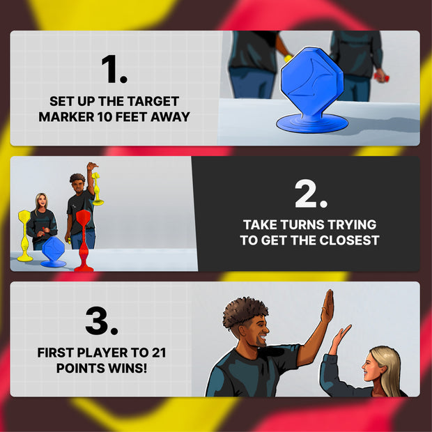 PopDarts Red & Yellow Rookie Pack