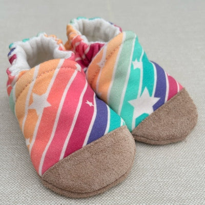 Rainbow Brite Organic Cotton Slippers