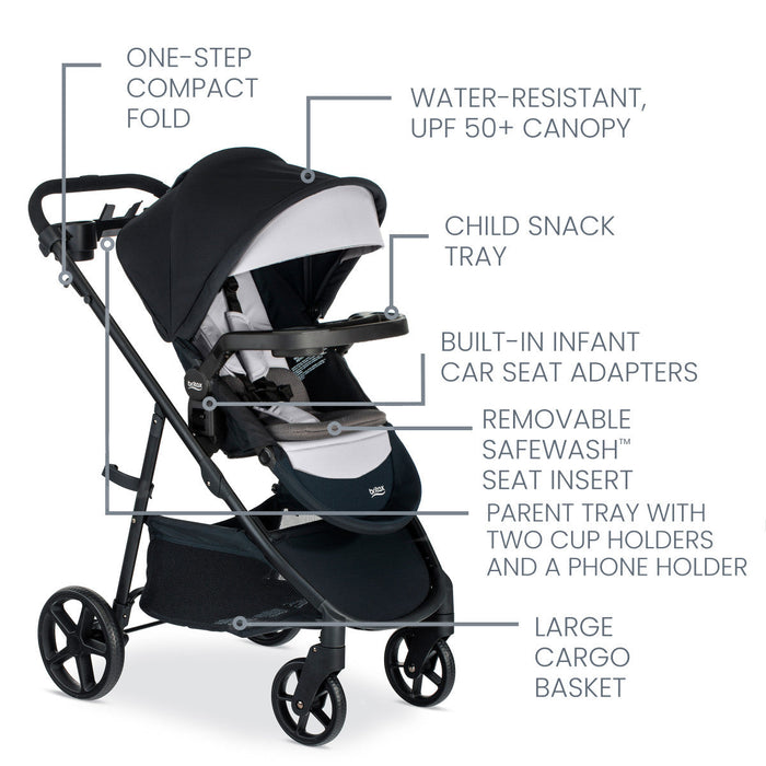 britax jogging stroller with car seat Britax | Willow S+ Travel System