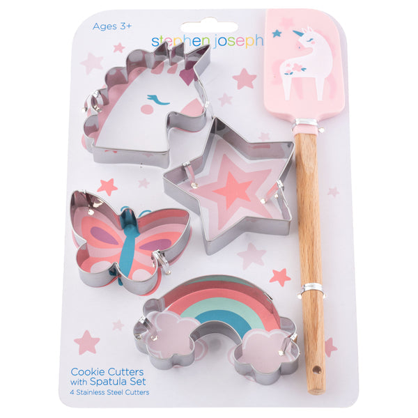 Kid's Cookies Cutter and Spatula Set
