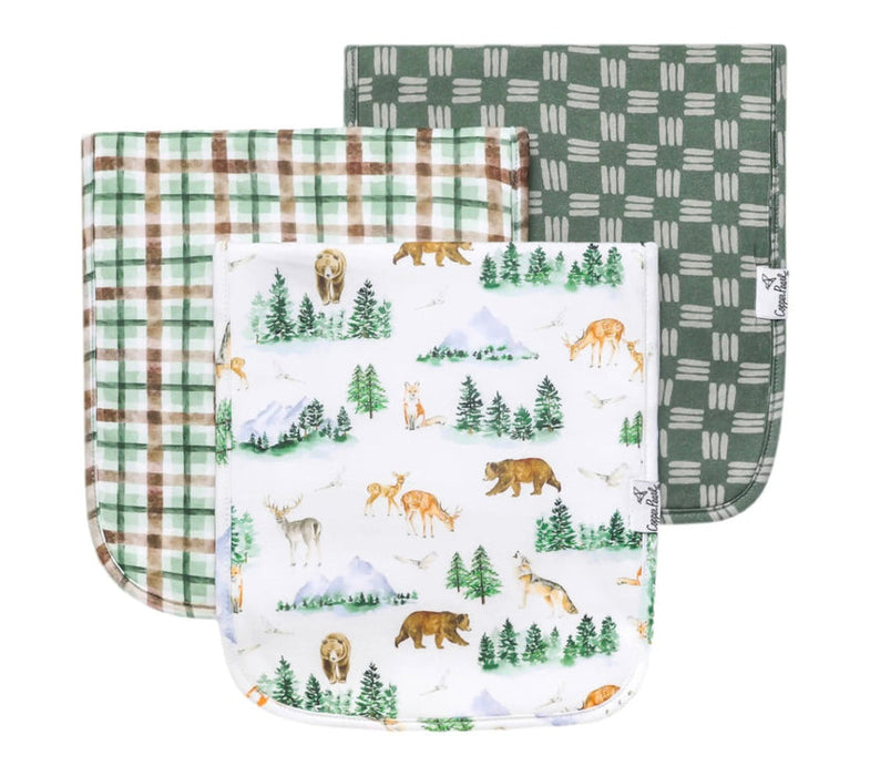 Burp Cloth 3pk- Grayson