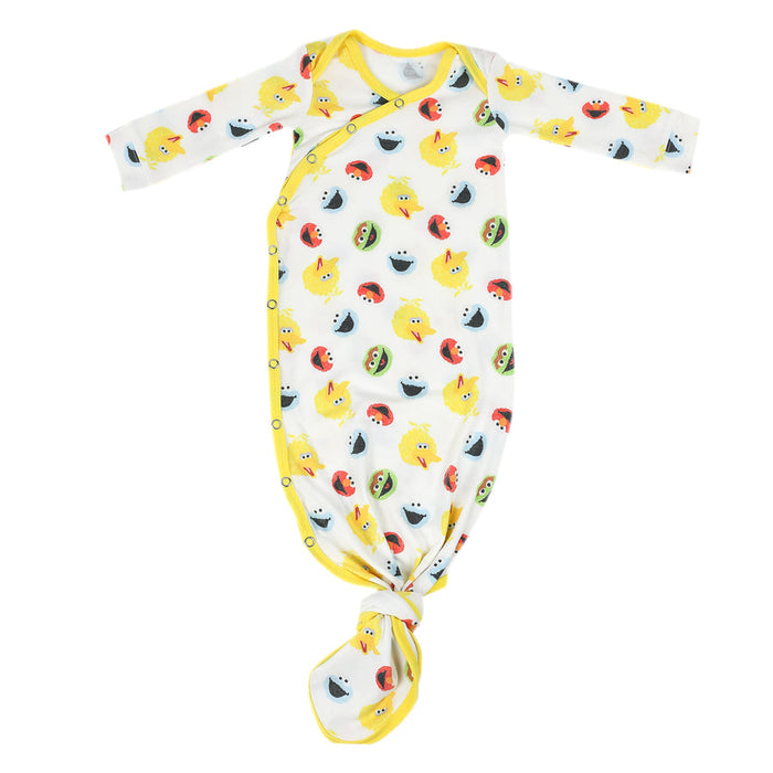 Knotted Gown- Sesame Scribbles