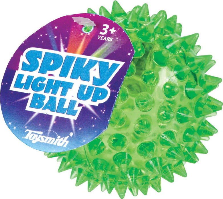 Flashing Spiky Ball (Assorted Colors)