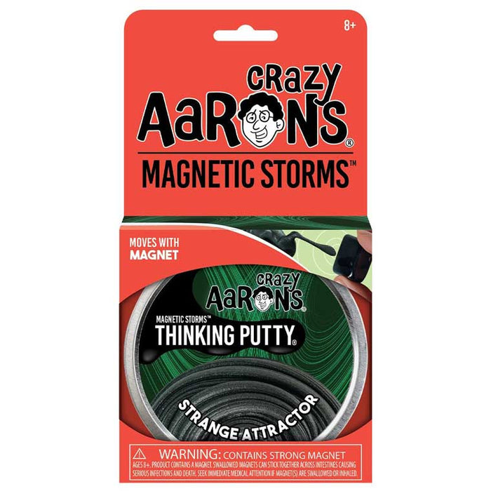 Crazy Aaron's Thinking Putty 4" Tin- Strange Attractor