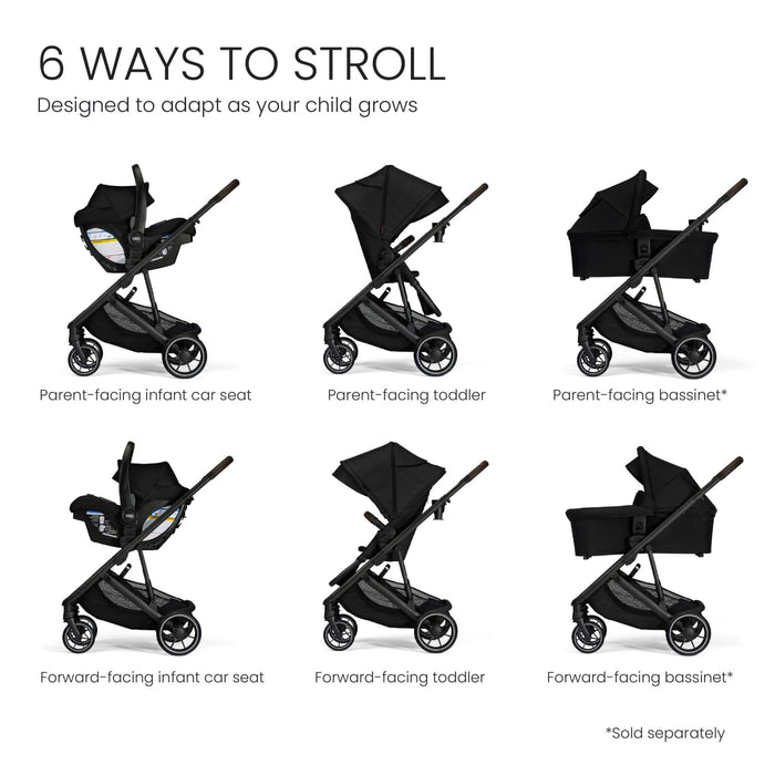 Britax Prism Full-Size Travel System with Willow S Infant Car Seat + Alpine Base