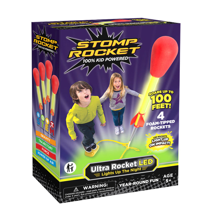Stomp Rocket Ultra LED + 2 Bonus Rockets