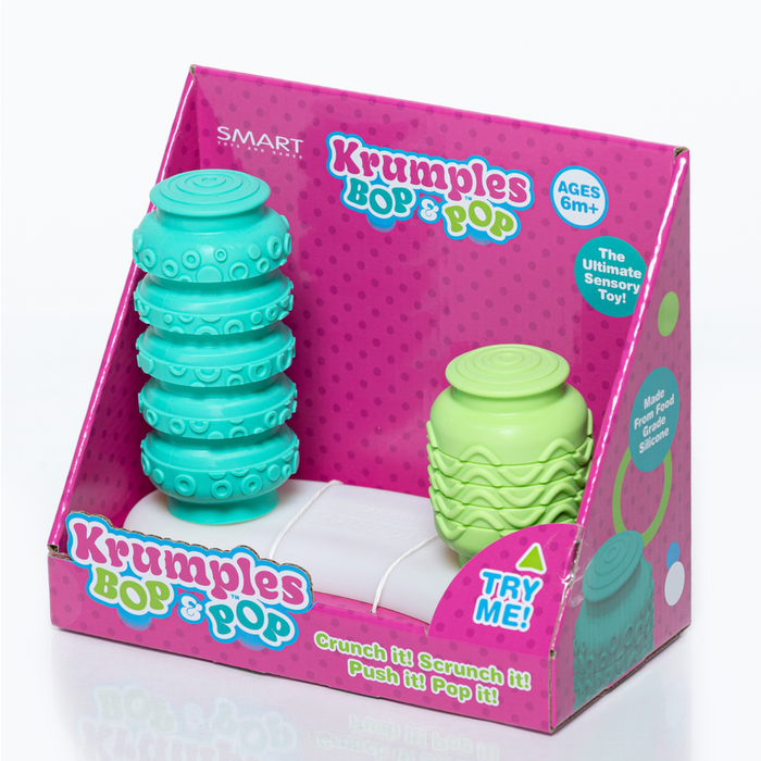 Krumples Bop & Pop Green/Teal