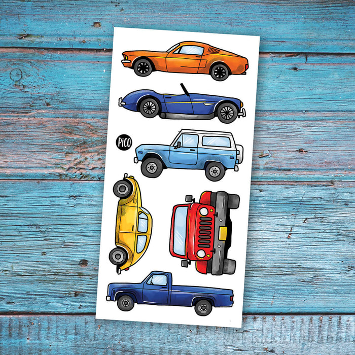 Temporary Tattoos- Classic Cars