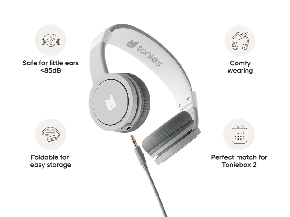Toniebox 2 Corded Headphones- NEW