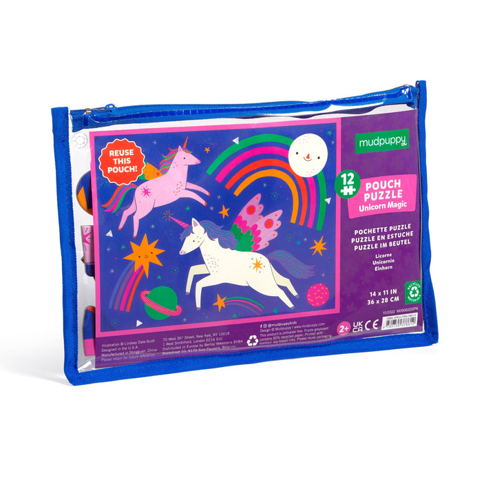 Unicorn Magic 12 Piece Pouch Puzzle