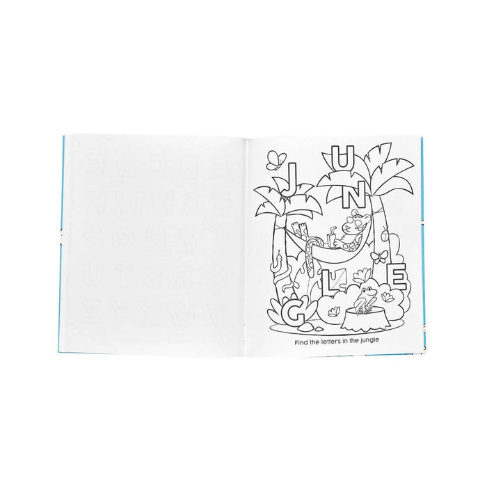 My First ABC: Toddler Color-in' Book - Amazing Animals (8" x