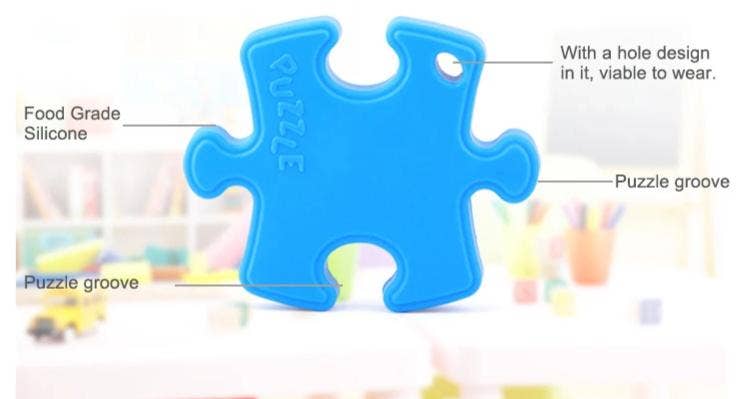 Puzzle Piece Teether