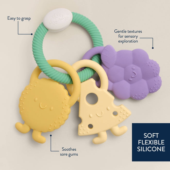 Itzy Trio™ Teether - Charcuterie
