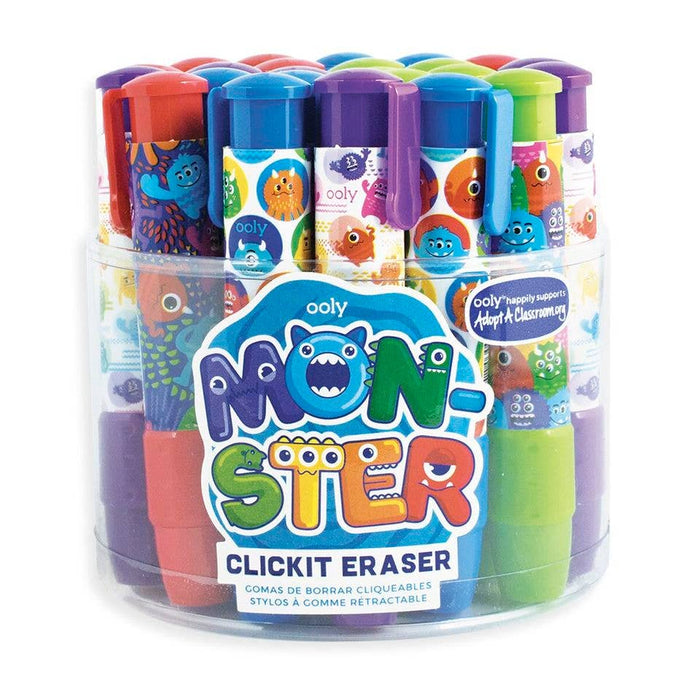 ClickIt Monster Erasers