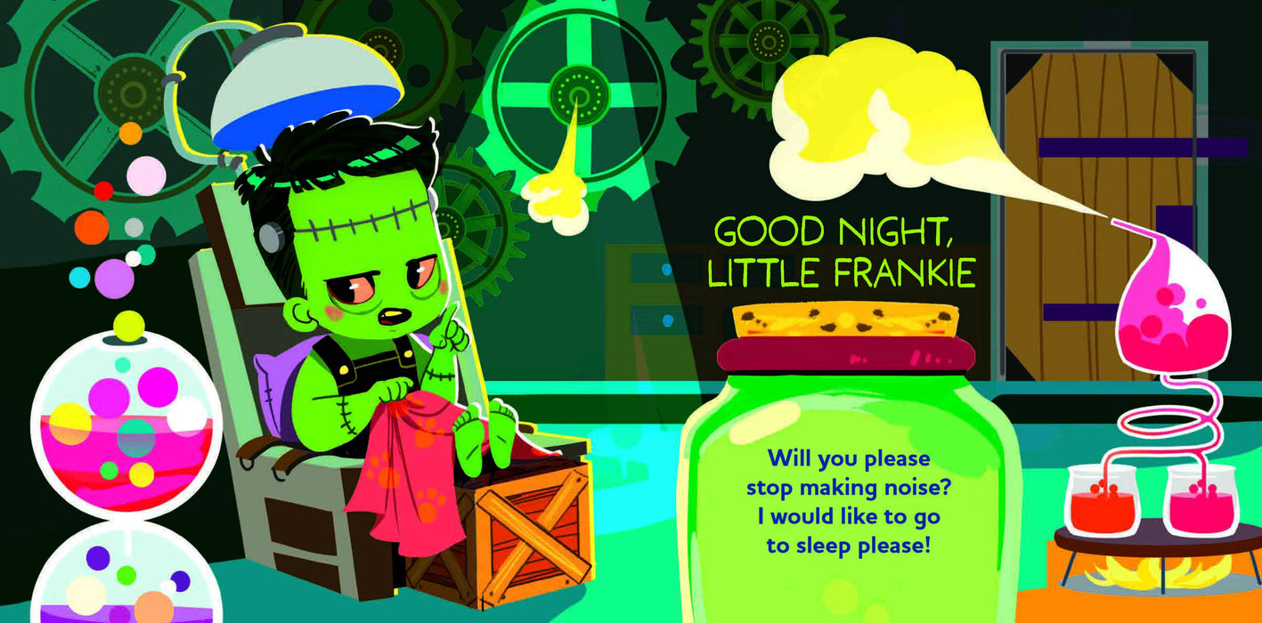 Good Night, My Tiny Monster-A Pop-Up Night-Light Board Book!